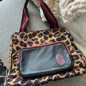 Coach Leopard Tote Bag